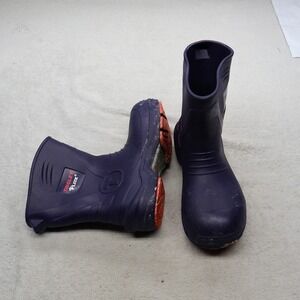Tingley Flite Unisex M6 W8 Rain Boots Blue Waterproof Slip Resistant Utility